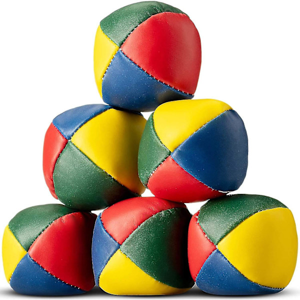 6 Joulupalloa, Kestävät, Pehmeät ja Sileät - Aloittelijoille ja Lapsille, 5cm/2tuumaa