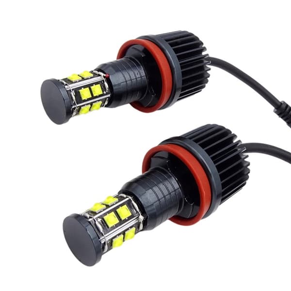 H8 LED Angel Eyes Forlygteopgradering 120W Direkte Pasform til E90 E92 E60 E70