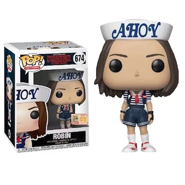 Højkvalitets Stranger Things Sæson 4 Robin Funko Pop! Vinyl Samlerobjekt Robin
