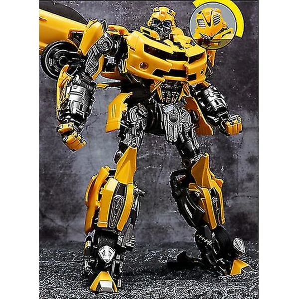 Transformers 28cm Robot Autobots Actionfigurer Legetøj Bumblebee Med Våben Køretøj Transform