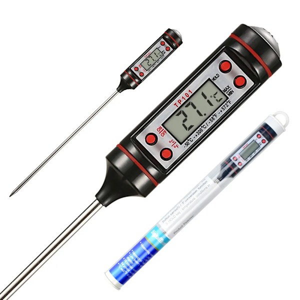 Mattermometer Baktemperatur Mätning Elektronisk Sond Kök Matlagning Temperatur Mätning Penna
