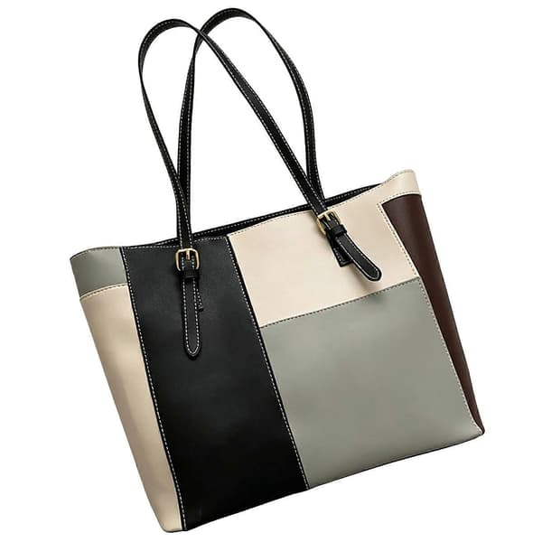 Vardagshandväska – Rymlig & Elegant – för Resor & Brunch Grey