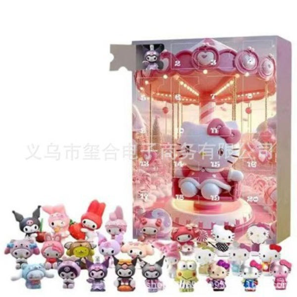 Julegave Paradis og Onkel Hund Stitch Sanrio Blind Box 24-dages Nedtællingskalender Blind Box