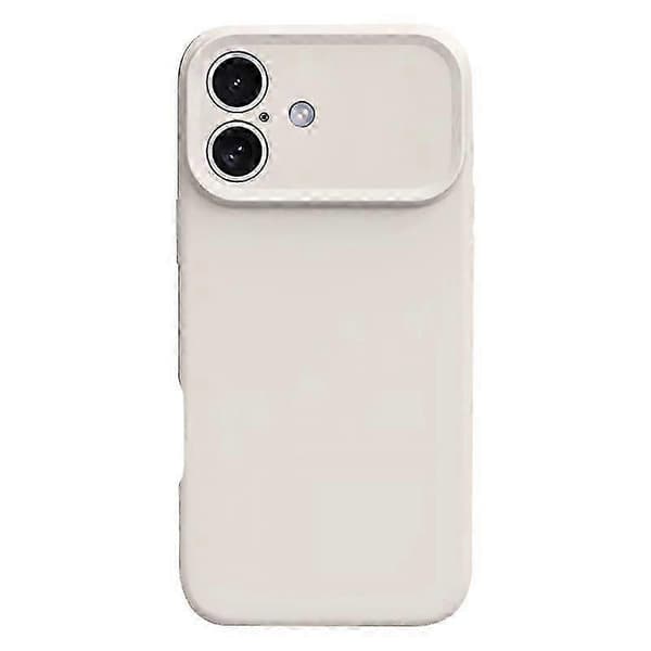 Skift til 17 Pro Series Flydende Silikone Telefoncover Antique White For iPhone 16