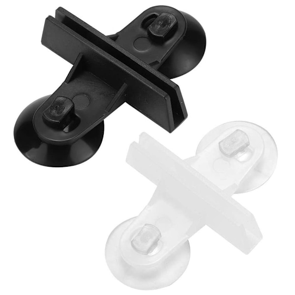 Akvarium Deler Separator, Sucker Holders For Fish Tank, Glass Cover Separator, Clip Holder, 40 stk