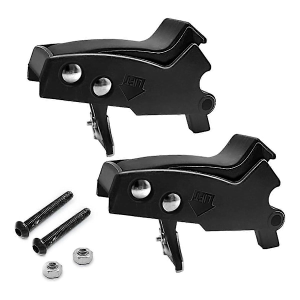 2 ST Clips med geringssågsfästen för Dewalt's DW7231 monteringsfäste, för Dewalt Heavy