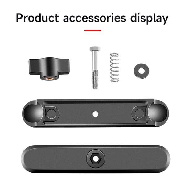 Robust Aluminium 15cm RAM Mount Dubbel Socket Arm för 1-tums Kulbas