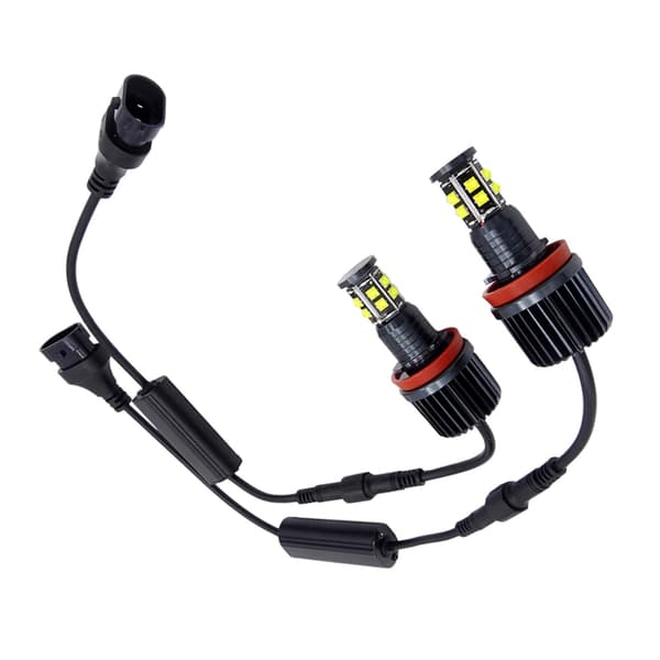 H8 LED Angel Eyes Forlygteopgradering 120W Direkte Pasform til E90 E92 E60 E70