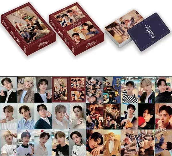Stray Kids Lomo-kort (Stil 7)