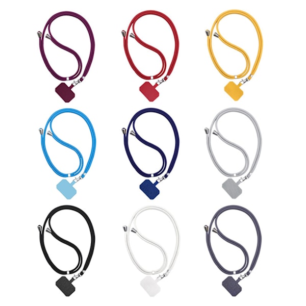Telefon Lanyard Mobiltelefon Nylon Blød Reb Mobiltelefon Anti-Lost Hængende Snor