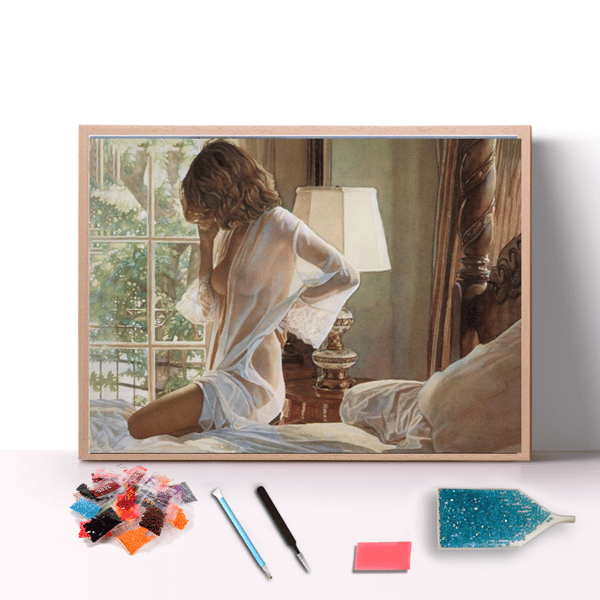 (30x40cm) Foto til tilpasset DIY 5D diamantmaleri dit eget Pr