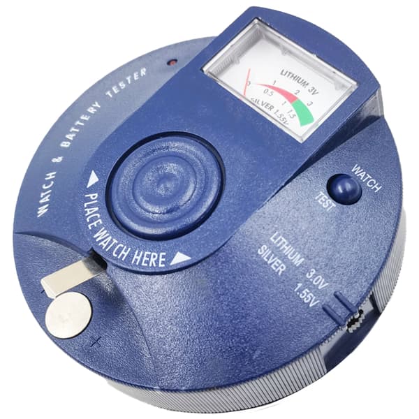 Efficient 1.5V 3V Button Battery Tester For Watchmakers Watch Repairers Maintenance