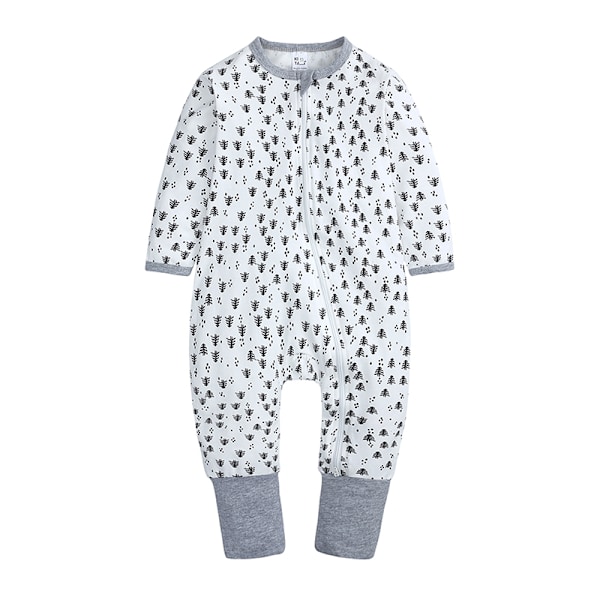 Nyfødt fodpose pyjamas tegneserie bomuld babytøj forår og efterår kostumer fritids body suit ny 4 12-18m