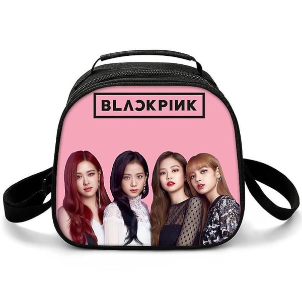 Kpop Blackpink Lunsjboks Med Polstret Isolerende Fôr Lunsjpose Termisk Kjølerpakke