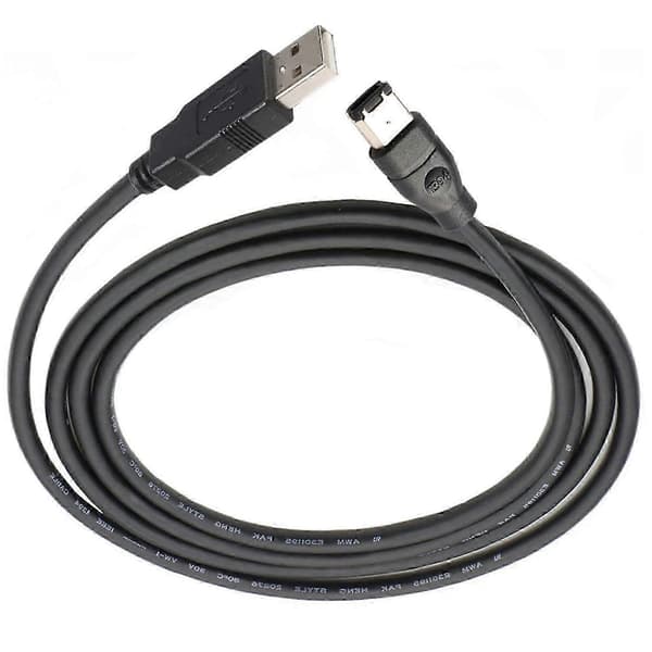 Firewire til USB Adapterkabel - IEEE 1394 6-bens han til USB 2.0 A han konverter 1.8m/3m/4.5m til lydkort og enheder