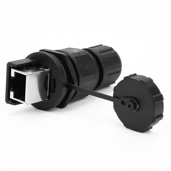 RJ45 Ethernet-liitin, vedenpitävä sovitin, pölytiivis, IP67