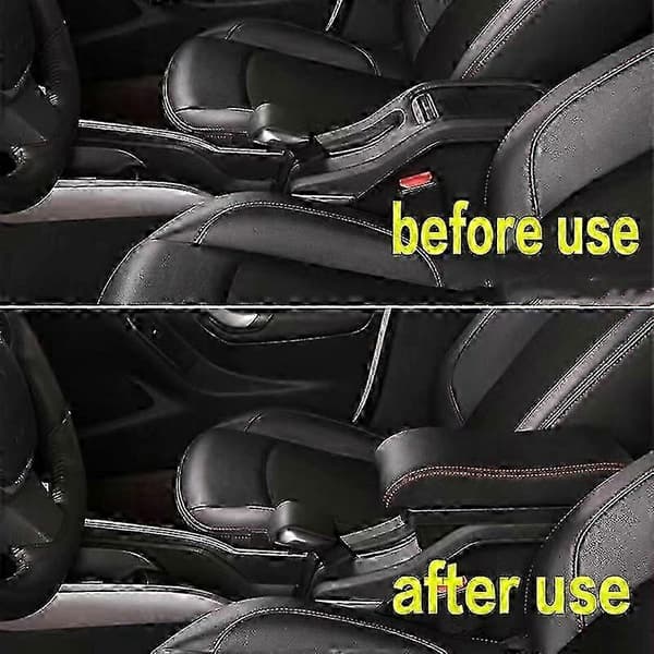 Oppbevaringsarmlene for Peugeot 2008 interiøroppgradering A-black white line