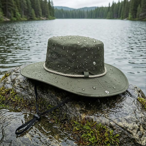Vikbar solhatt - Lätt & Kompakt Design - för strandsemester Dark Gray