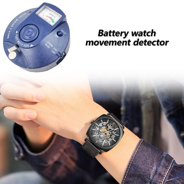 Efficient 1.5V 3V Button Battery Tester For Watchmakers Watch Repairers Maintenance