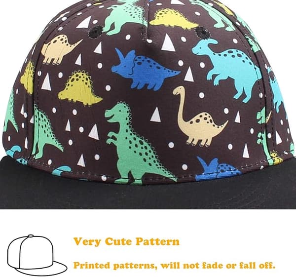 Sommer baseballcaps for gutter og jenter, justerbar black 54CM