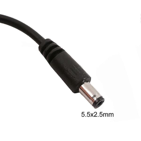 USB 5V til 9V/12V Step Up 2A Step-up Volt Transformator Strømregulator Linjespenningsomformer Adapterkabel kompatibel ruter 4.0x1.7mm