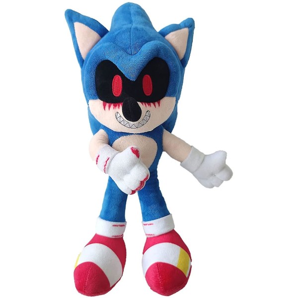 Sonic Exe plyschleksaker, Evil Sonic Plyschpresent för fans 14 tum