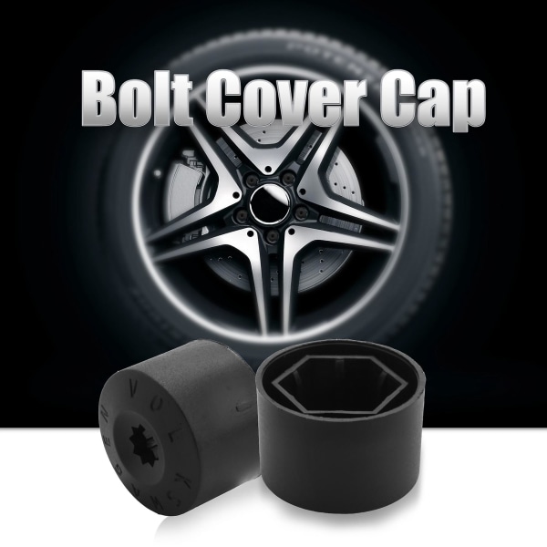 20 Hjulmutter Bolt Cover Cap För Golf Mk4 För
