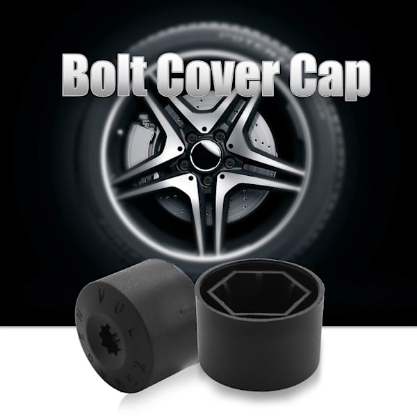 20 Hjulmutter Bolt Deksel Cap 17mm For Golf Mk4 For