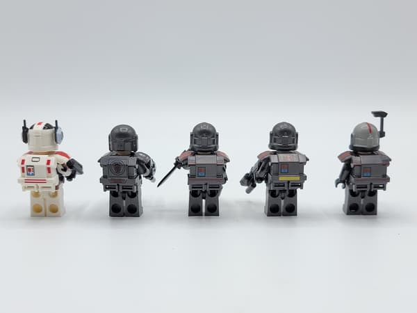 Star Wars Bad Batch Tilpasset Minifigursett med 5 deler