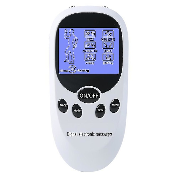 Digital Massager Muskel Stimulator Krop Rygsmerter Lindring Massage Maskine