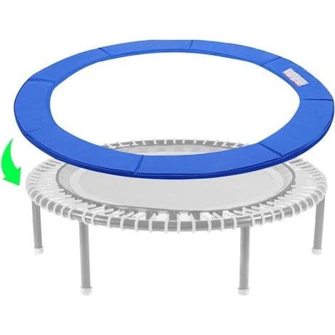 Safety Pad for 305 cm Trampoline - 15 mm EPE Foam - Weather Resistant - Blue - 10FT Compatible