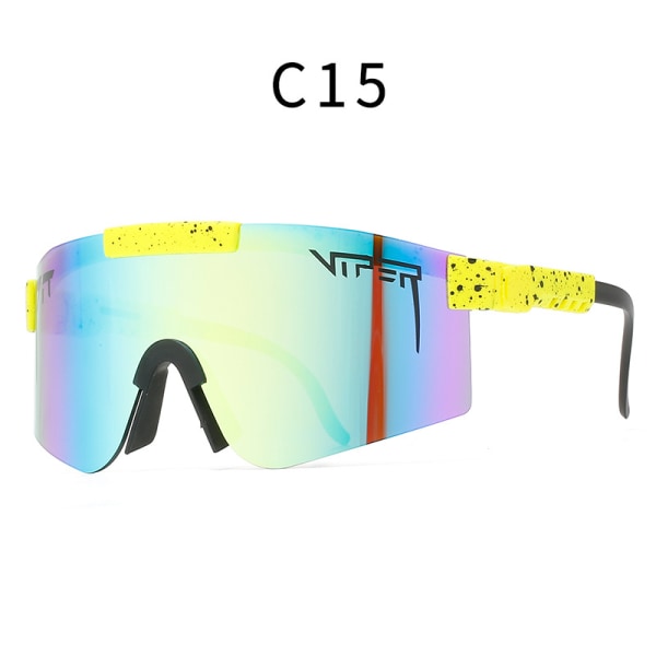 Solbriller for sportsskøyter Vindtette solbriller i fargefilm wz 15