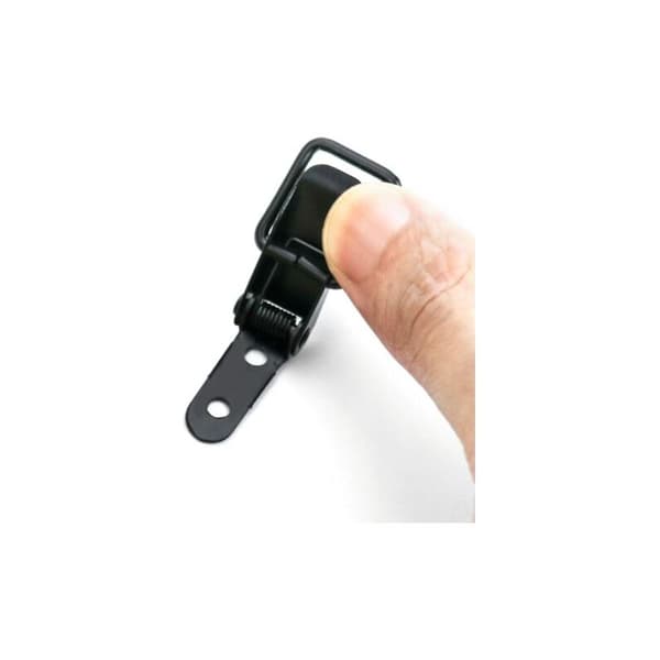 10 Pieces Stainless Steel Spring Latch, Lever Closure, Toggle Latch, Lock, for Toolbox, Storage Box, Drawer, Chest