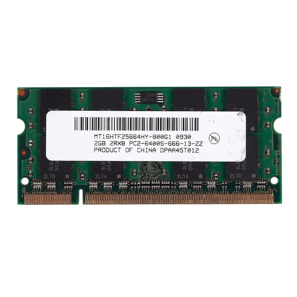 2 GB DDR2 PC2-6400 800 MHz 200-bens 1,8 V Bærbar Hukommelse SO-DIMM Notebook RAM
