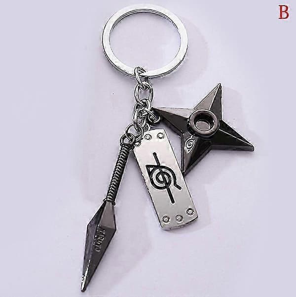 Konoha Ninja Nøglering 2021 Anime Nøglering Naruto Tilbehør Kompatibel Mænd Qd B 1 Pcs