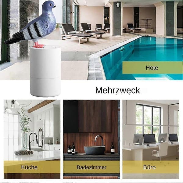 Dove Bird Soap Dispenser, Automatic Hand Soap Dispenser, Touchless Automatic Induction Foam Ha_Super Gift As Shown