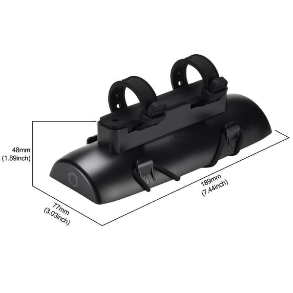 Non-slip Silicone Handlebar Mount for Portable Audio Equipment, Bicycle Use