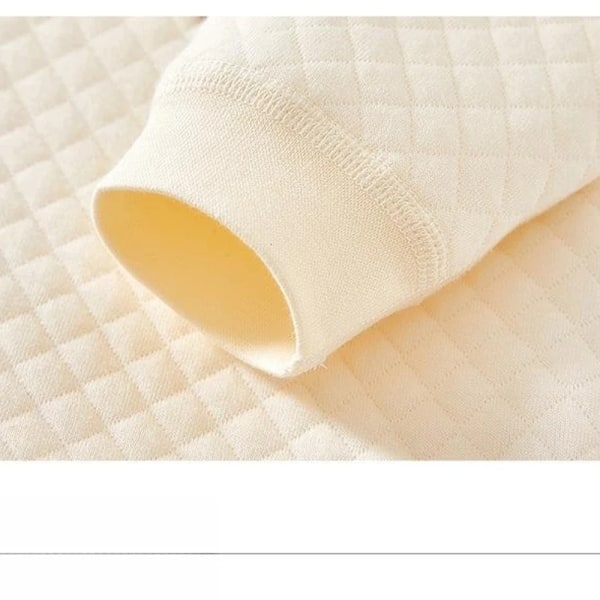 Baby höstkläder, 100% bomull set för nyfödda bebisar, babyoverall 0-12 månader Beige 73cm