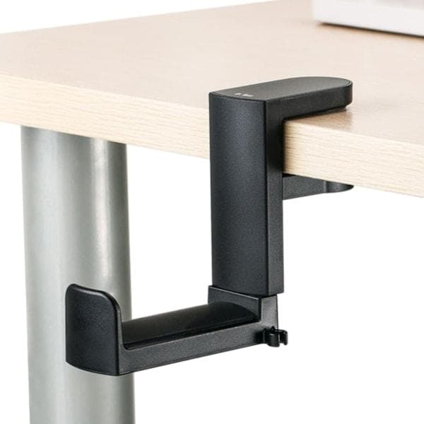 Hovedtelefonholder med 360° drejeligt headset, sort