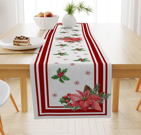 Bordslöpare i linne 13 (33*183CM)