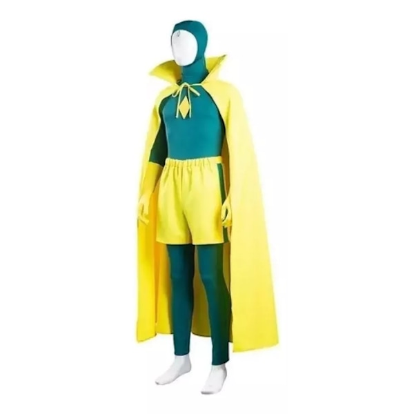Ny Wanda Vision Halloween Cosplay Fantasy Amarillo 3XL