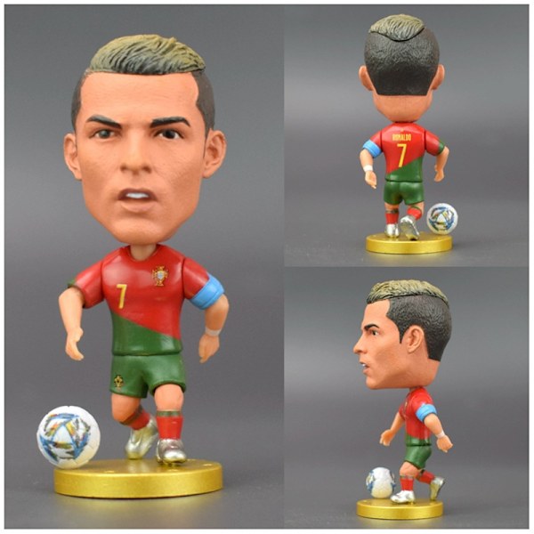 Fotballstjernedukker landslag VM EM fotballdukker Tyskland Frankrike Portugal Brasil Argentina