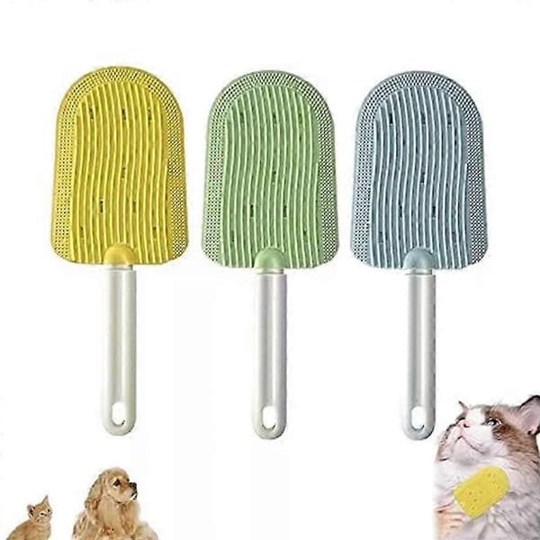Celery Pets Kattungekam, simulerad kattungekam Yellow version