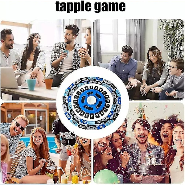 Familiespil Brætspil Intelligens Bogstav Crazy Wheel Tapple Familie Forældre-barn Interaktivt Desktop Kreativt Koordinationsspil