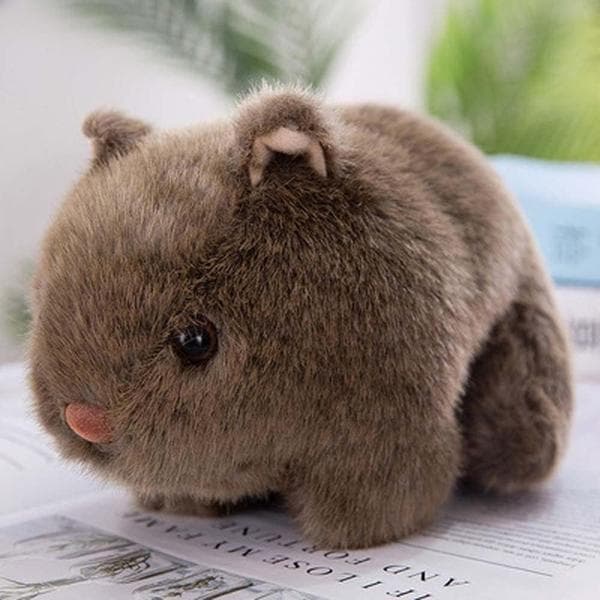 Söpö Hamsteri Pehmolelu (18cm, Ruskea)