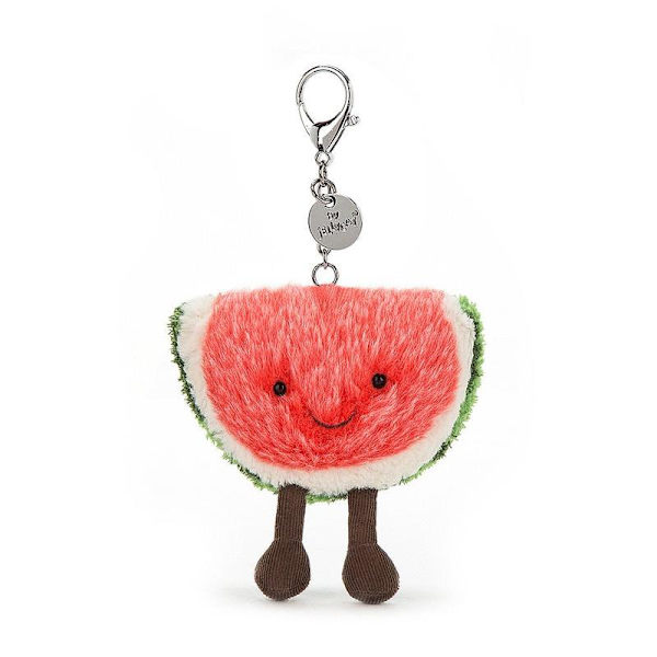 Jellycat Amuseable Väskberlock - Vattenmelon 8x12cm
