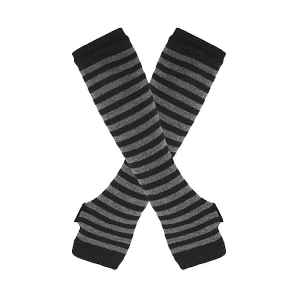 1/2/3/5 Polven yläpuoliset sukat paksuille reisille Helppokäyttöiset ja tekevät harmaasta ja mustasta grey and black 5Set