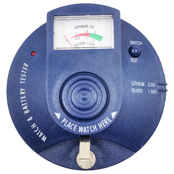 Efficient 1.5V 3V Button Battery Tester For Watchmakers Watch Repairers Maintenance
