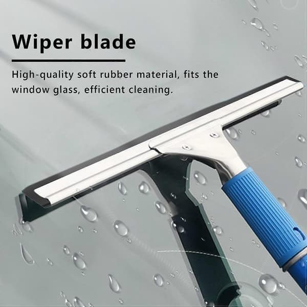 4 x Window Cleaner Rubber Squeegee for Kärcher WV50 WV2 280mm Replacement Cleaning Accessories