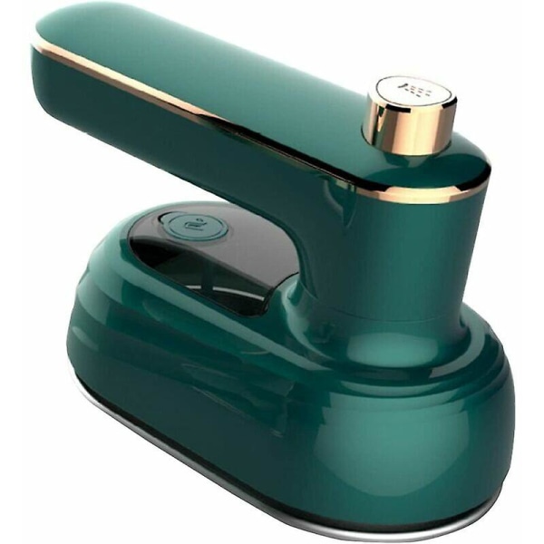 Handhållet ångstrykjärn Hem Mini Strykmaskin Hängande Strykningsspruta Plagg Ångbåt Steamer-grön